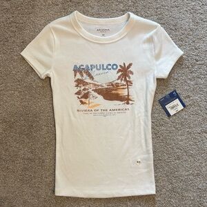 NWT Juniors XS Arizona Graphic Tee Fitted